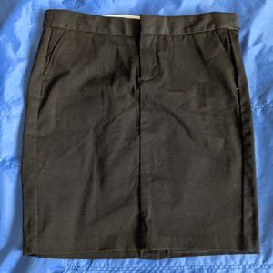 Gap black stretch skirt - size 4
